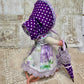Victorian Lady Mouse with Baby – Handmade Needle-Felted Collectible Art Doll