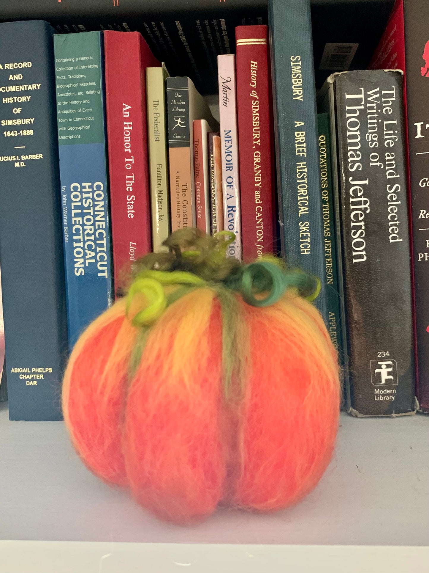 Needle-Felted Pumpkin – Handmade Autumn Wool Sculptures – Fall Table Centerpiece - Cottagecore Home Decoration
