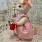 Spring Mouse  – Handmade Needle-Felted Collectible Art Doll