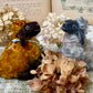 Needle Felted Sheep Cinnamon – Handmade Wool Animal, Soft Pastel Spring Decor, Collectible Waldorf Doll, Farmhouse Gift