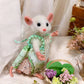 Needle Felted Mouse – Summer Garden Mouse Art Doll – Wool Collectible