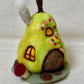 Needle Felt Pear Mouse House - Forest Decor – Handmade Woodland Waldorf Inspired Soft Sculpture