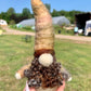 Needle Felt Gnome – Autumn Nordic Fall Decor – Short Wool Gonk – Handmade Woodland Gnome Waldorf Inspired Sculpture