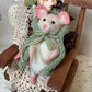 Handmade Needle Felted Mouse – Whimsical Wool Art Dolls in Colorful Outfits – Collectible Figurines, Gift for Mouse Lovers