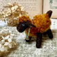Needle Felted Sheep Cinnamon – Handmade Wool Animal, Soft Pastel Spring Decor, Collectible Waldorf Doll, Farmhouse Gift