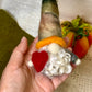 Needle Felt Gnome – Autumn Nordic Fall Decor – Large Wool Gonk – Handmade Woodland Gnome Waldorf Inspired Sculpture
