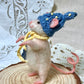 Handmade Needle Felted Mouse – Whimsical Wool Art Dolls in Colorful Outfits – Collectible Figurines, Gift for Mouse Lovers