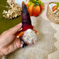 Needle Felt Gnome – Autumn Nordic Fall Decor – Large Wool Gonk – Handmade Woodland Gnome Waldorf Inspired Sculpture