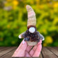 Needle Felt Gnome – Autumn Nordic Fall Decor – Short Wool Gonk – Handmade Woodland Gnome Waldorf Inspired Sculpture