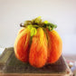 Needle-Felted Pumpkin – Handmade Autumn Wool Sculptures – Fall Table Centerpiece - Cottagecore Home Decoration