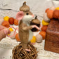 Needle-Felted Pip the Mouse with Acorn – Handmade Natural Fiber Art Doll | Whimsical Woodland Decor Collectible Dressed Figurine