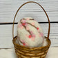 Handmade Wool Felt Cherry Blossom Floral Design Eggs for Easter | Felt Easter Ornaments | Easter Egg Hunt | Easter Decorations