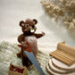 Needle Felted Beaver – Handmade Wool Animal – Bucky the Beaver Woodland Decor – Cute Felt Animal Figurine Gift