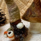 Needle Felt Gnome – Autumn Nordic Fall Decor – Short Wool Gonk – Handmade Woodland Gnome Waldorf Inspired Sculpture