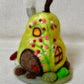 Needle Felt Pear Mouse House - Forest Decor – Handmade Woodland Waldorf Inspired Soft Sculpture