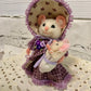 Winny the Nanny Mouse – OOAK Needle Felted Art Doll | Handmade Victorian Lady Felt Mouse with Baby