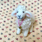 Needle Felted Sheep Lillibelle – Handmade Wool Animal, Soft Pastel Spring Decor, Collectible Waldorf Doll, Farmhouse Gift