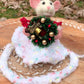 Gloria the Mouse, natural fiber friend, felt mouse, OOAK Art Doll