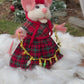 Hilda the Mouse, natural fiber friend, felt mouse, OOAK Art Doll