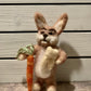 Dr Benjamin Cornelius, a natural fiber friend, felt animal, bunny rabbit OOAK