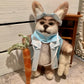 Dr Benjamin Cornelius, a natural fiber friend, felt animal, bunny rabbit OOAK